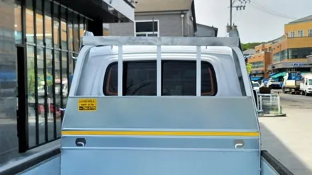 1톤 화물차 포터, 봉고 트럭 용품 난간대 보호대 보호가드 바디블럭 시공! / 하남 풍산동