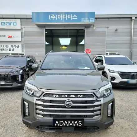 렉스턴 스포츠 칸 차박 캠핑 떠나기 전 썬팅으로 열차단 / 하남 풍산동