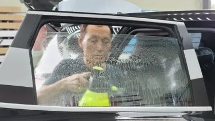 싼타페 썬팅 이걸로 받길 잘했네요 / 하남 풍산동