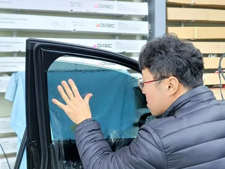 쉐보레 트랙스 썬팅 고민중이라면 가격 착한 글라스틴트 로데 / 하남 풍산동