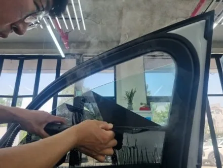 BMW i5 썬팅 재시공, 레인보우 레전드 루미너스 / 하남 풍산동