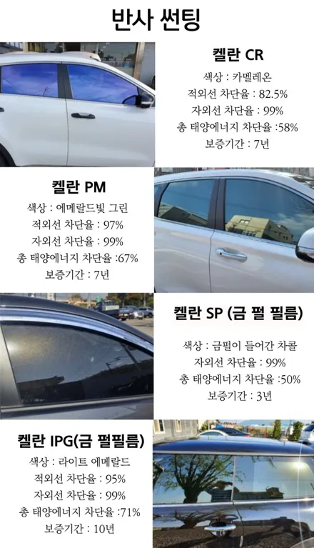 스타리아 7,9인승 카고, 캠핑카는 썬팅이 중요해요. / 하남 풍산동
