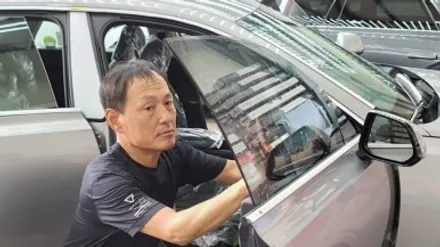 2023 그랜저 택시 썬팅으로 레이노 모노 카본 가성비 굿 / 하남 풍산동