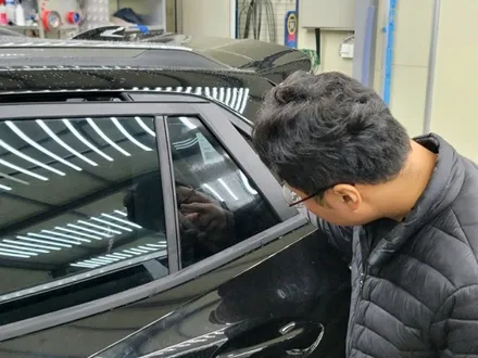 쉐보레 트랙스 썬팅 고민중이라면 가격 착한 글라스틴트 로데 / 하남 풍산동