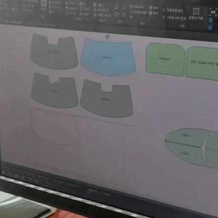 강동 신차패키지 디올뉴 코나 출고후 썬팅 내 마음대로 완벽하게 / 하남 풍산동