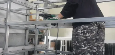 화물차 공간활용은 튼튼한 철재 선반으로 주문제작 받아요 / 하남 풍산동