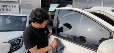 구형 싼타페 재썬팅으로 알아보는 자동차 재썬팅 받는 이유 / 하남 풍산동