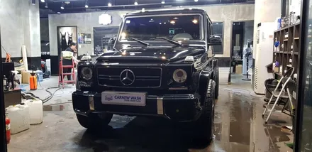 벤츠 G63AMG (G바겐) 세차/광택 카뉴워시 김포운양본점 프리미엄세차와 프로텍터코팅으로 광택코팅 효과를 한번에 / 경기 김포 양촌