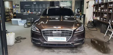 제네시스 G80 세차/광택 카뉴워시 김포운양본점 프리미엄광택과 프로텍터코팅으로 새차 만들기! / 경기 김포 양촌