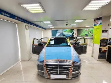 브이쿨 용산점, 벤츠 S580 시공 / 서울 용산구 한강로2가