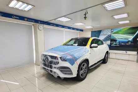 솔라가드 용산한강대로점, 벤츠 GLE 쿠페 350e 시공 / 서울 용산구 한강로2가