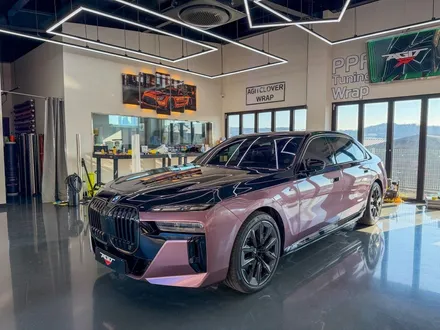 BMW i7 전체 PPF 시공 클리프디자인 + 크롬딜리트 작업기 │ 벨벳 오키드 에디션 화성 안산 수입차 PPF 랩핑 / 경기 화성 남양