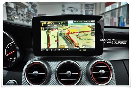 벤츠C43AMG 아이머큐리 CSS3 셋탑네비게이션 미러링 장착 작업 입니다. / 경기 화성 남양