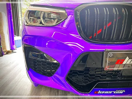 BMW X3M 안산랩핑 아지트 클로버카 에서 택랩 미드나잇퍼플 전체랩핑 시공 했어요! / 안산 상록구