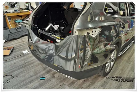 맥스크루즈 #AVERY #BlackChrome #wrapping 에이버리 블랙크롬 전체랩핑 [안산랩핑 안산크롬랩핑]작업 입니다. / 경기 화성 남양