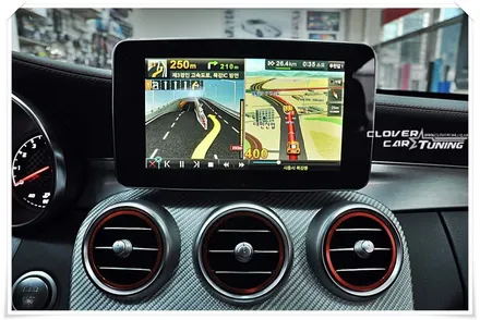 벤츠C43AMG 아이머큐리 CSS3 셋탑네비게이션 미러링 장착 작업 입니다. / 경기 화성 남양
