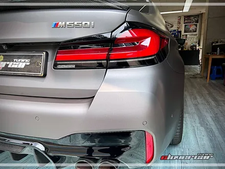 안산 랩핑 bmw m550i 아지트 클로버 에서 전체랩핑 시공 했어요! / 안산 상록구