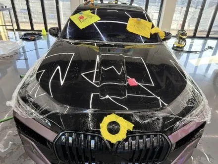 BMW i7 전체 PPF 시공 클리프디자인 + 크롬딜리트 작업기 │ 벨벳 오키드 에디션 화성 안산 수입차 PPF 랩핑 / 경기 화성 남양