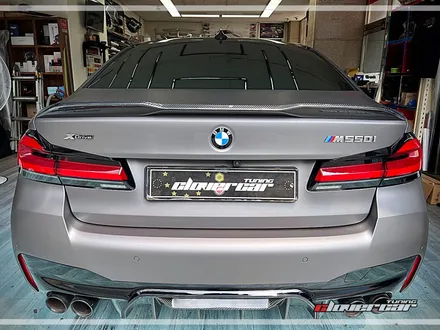 안산 랩핑 bmw m550i 아지트 클로버 에서 전체랩핑 시공 했어요! / 안산 상록구