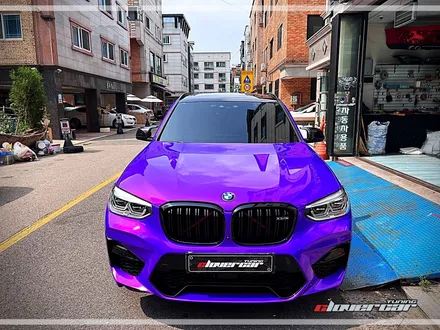 BMW X3M 안산랩핑 아지트 클로버카 에서 택랩 미드나잇퍼플 전체랩핑 시공 했어요! / 안산 상록구