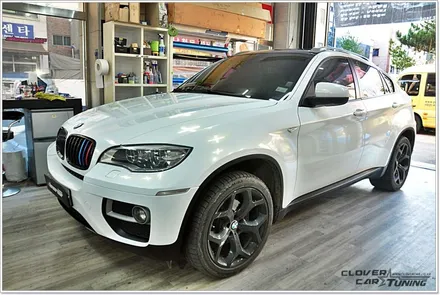 bmw x6전체랩핑 3m유광골드스파클 전체랩핑 시공 [안산랩핑] 입니다. / 안산 상록구