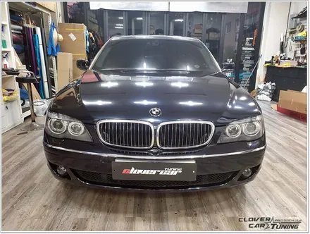 BMW 740li전체랩핑 3m1080 유광 미드나잇블루 전체랩핑 시공 [ 안산랩핑 ] 입니다. / 안산 상록구
