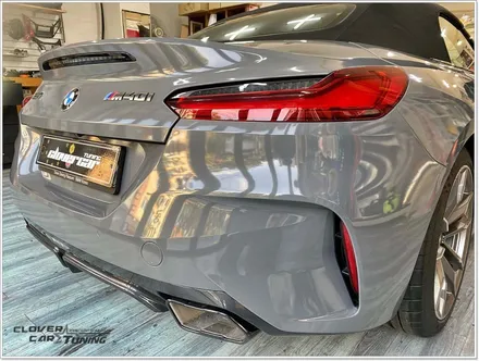bmw신형z4전체랩핑 z4 m40i 에이버리 유광다크그레이전체랩핑 시공 [ 안산랩핑 ] 입니다. / 안산 상록구