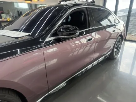 BMW i7 전체 PPF 시공 클리프디자인 + 크롬딜리트 작업기 │ 벨벳 오키드 에디션 화성 안산 수입차 PPF 랩핑 / 경기 화성 남양