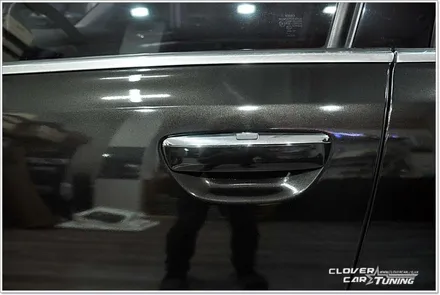 아우디A8랩핑 기존랩핑필름제거 후 에이버리 유광 블랙메탈릭전체랩핑 시공[안산랩핑]입니다. / 안산 상록구