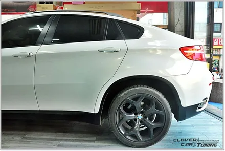 bmw x6전체랩핑 3m유광골드스파클 전체랩핑 시공 [안산랩핑] 입니다. / 안산 상록구