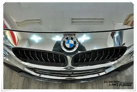 BMW F30 320D 에이버리 실버크롬 전체랩핑 silverchrome Wrapping [안산랩핑 안산크롬랩핑]작업입니다. / 경기 화성 남양