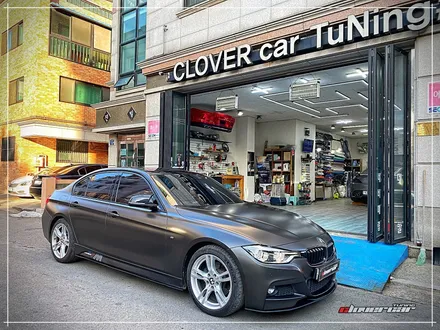 BMW m330i전체랩핑 에이버리 사틴다크바솔트전체래핑 [ 안산랩핑 ] 입니다. / 안산 상록구
