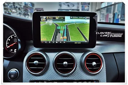 벤츠C43AMG 아이머큐리 CSS3 셋탑네비게이션 미러링 장착 작업 입니다. / 경기 화성 남양