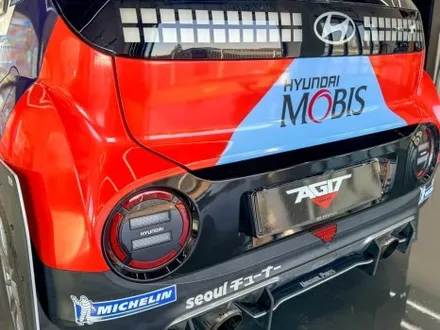 캐스퍼 실사랩핑 WRC 스타일 레이싱데칼 전체랩핑 시공 │ 캐스퍼N 디자인 광고랩핑 아지트클로버랩핑 [화성/남양] / 경기 화성 남양
