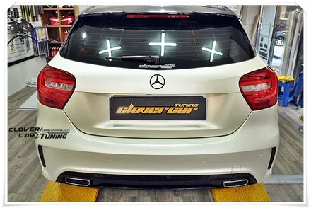 벤츠A200 #3m사틴펄화이트 #SatinpearlWhite #Wrapping #전체랩핑 [안산랩핑]작업 입니다. / 경기 화성 남양