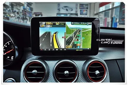 벤츠C43AMG 아이머큐리 CSS3 셋탑네비게이션 미러링 장착 작업 입니다. / 경기 화성 남양