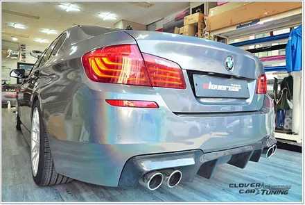 bmw f10 530i전체랩핑 기존랩핑 제거후 3m홀로그램랩핑 플립싸이키델릭전체랩핑 시공 [안산랩핑]입니다. / 안산 상록구