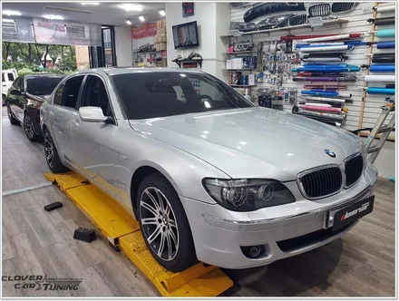 BMW 740li전체랩핑 3m1080 유광 미드나잇블루 전체랩핑 시공 [ 안산랩핑 ] 입니다. / 안산 상록구