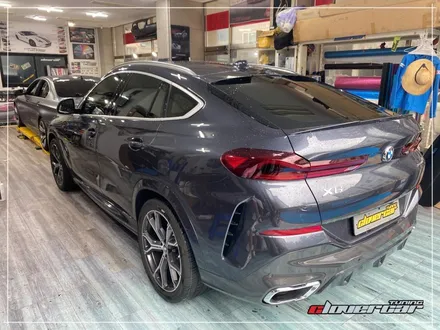 BMW X6전체랩핑 3M 유광 블루라즈베리전체래핑 시공 [ 안산랩핑 ] / 안산 상록구