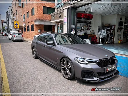 안산 랩핑 bmw m550i 아지트 클로버 에서 전체랩핑 시공 했어요! / 안산 상록구