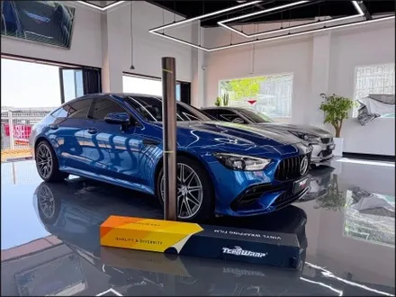 화성 동탄 안산랩핑 잘하는 곳 벤츠 amg gt43랩핑 시공/아지트클로버& 카페 아지트.7 / 경기 화성 남양