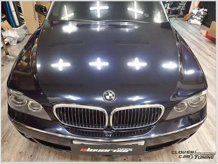 BMW 740li전체랩핑 3m1080 유광 미드나잇블루 전체랩핑 시공 [ 안산랩핑 ] 입니다. / 안산 상록구