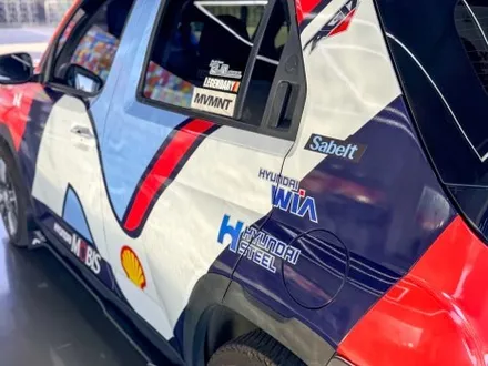 캐스퍼 실사랩핑 WRC 스타일 레이싱데칼 전체랩핑 시공 │ 캐스퍼N 디자인 광고랩핑 아지트클로버랩핑 [화성/남양] / 경기 화성 남양
