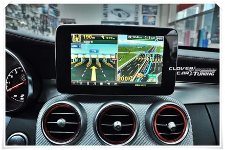 벤츠C43AMG 아이머큐리 CSS3 셋탑네비게이션 미러링 장착 작업 입니다. / 경기 화성 남양