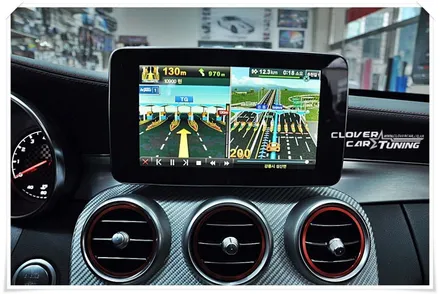 벤츠C43AMG 아이머큐리 CSS3 셋탑네비게이션 미러링 장착 작업 입니다. / 경기 화성 남양