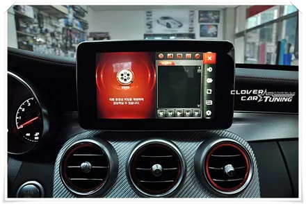벤츠C43AMG 아이머큐리 CSS3 셋탑네비게이션 미러링 장착 작업 입니다. / 경기 화성 남양