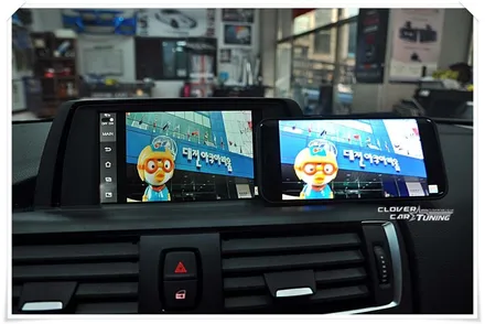bmw118d 터치네비매립 아이머큐리CSS3 셋탑터치네비매립 및 미러링 작업 [안산수입차네비매립 안산네비매립 ]입니다. / 안산 상록구