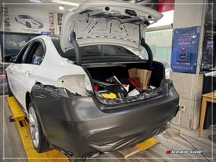 BMW m330i전체랩핑 에이버리 사틴다크바솔트전체래핑 [ 안산랩핑 ] 입니다. / 안산 상록구