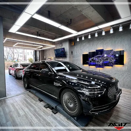 제네시스G90 랩핑 시공! 안산 랩핑 아지트클로버카 에서 만나보세요. / 안산 상록구