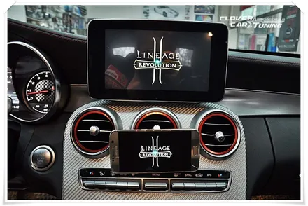 벤츠C43AMG 아이머큐리 CSS3 셋탑네비게이션 미러링 장착 작업 입니다. / 경기 화성 남양